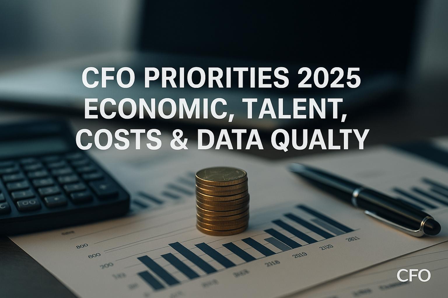 CFO Priorities 2025: Economic, Talent, Costs & Data Quality