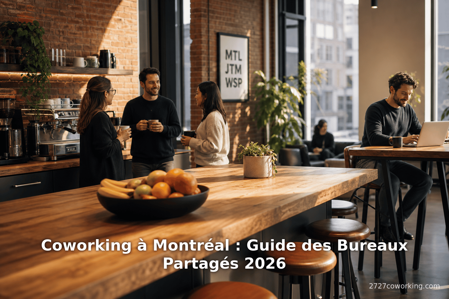 Coworking à Montréal : Guide des Bureaux Partagés 2026