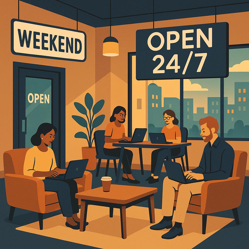 Analysis of Weekend Coworking Usage and Operational Models
