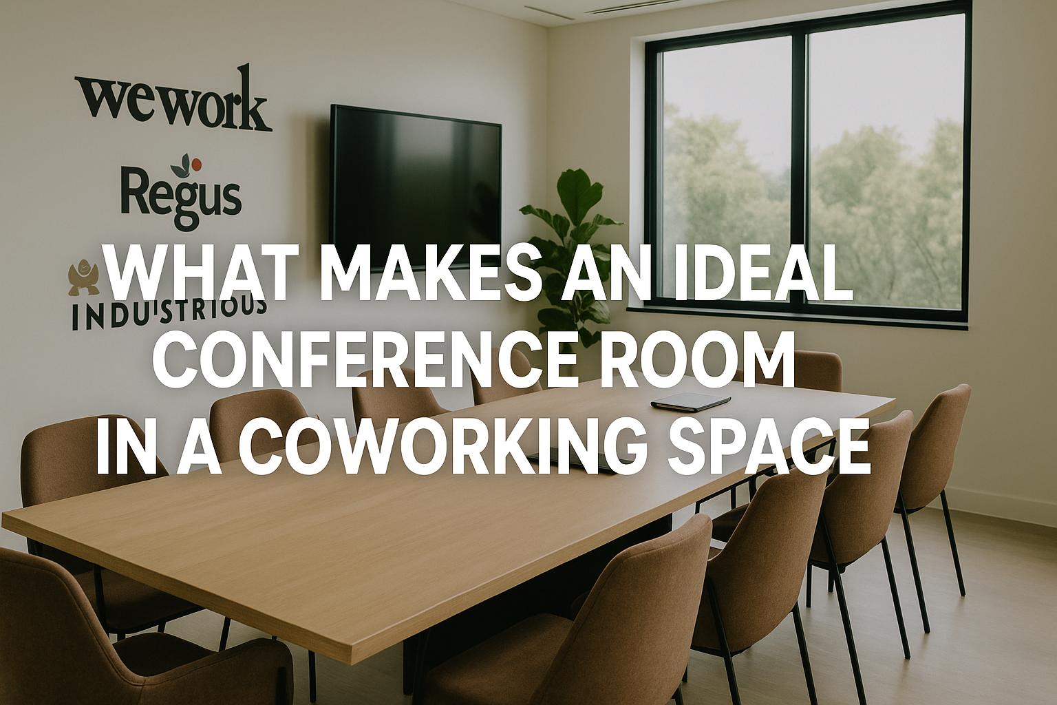 Principles of Conference Room Design in Coworking Spaces
