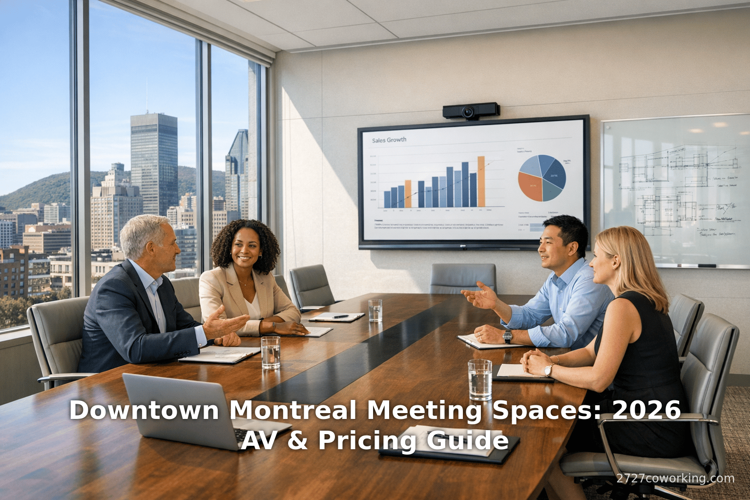Espaces de réunion au centre-ville de Montréal : Guide 2026 de l'audiovisuel et des tarifs