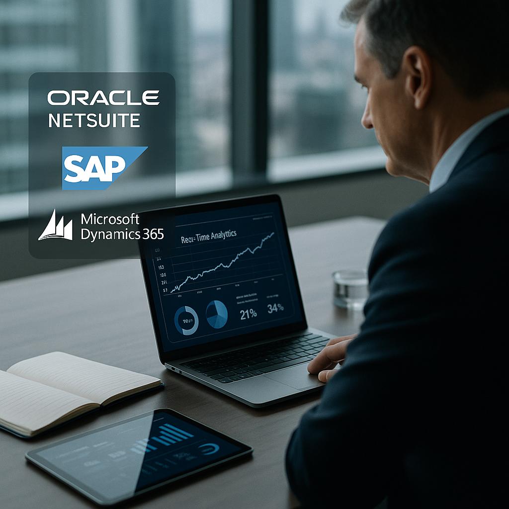 Comparing ERP Innovation: A CFO’s Guide to Leading Providers