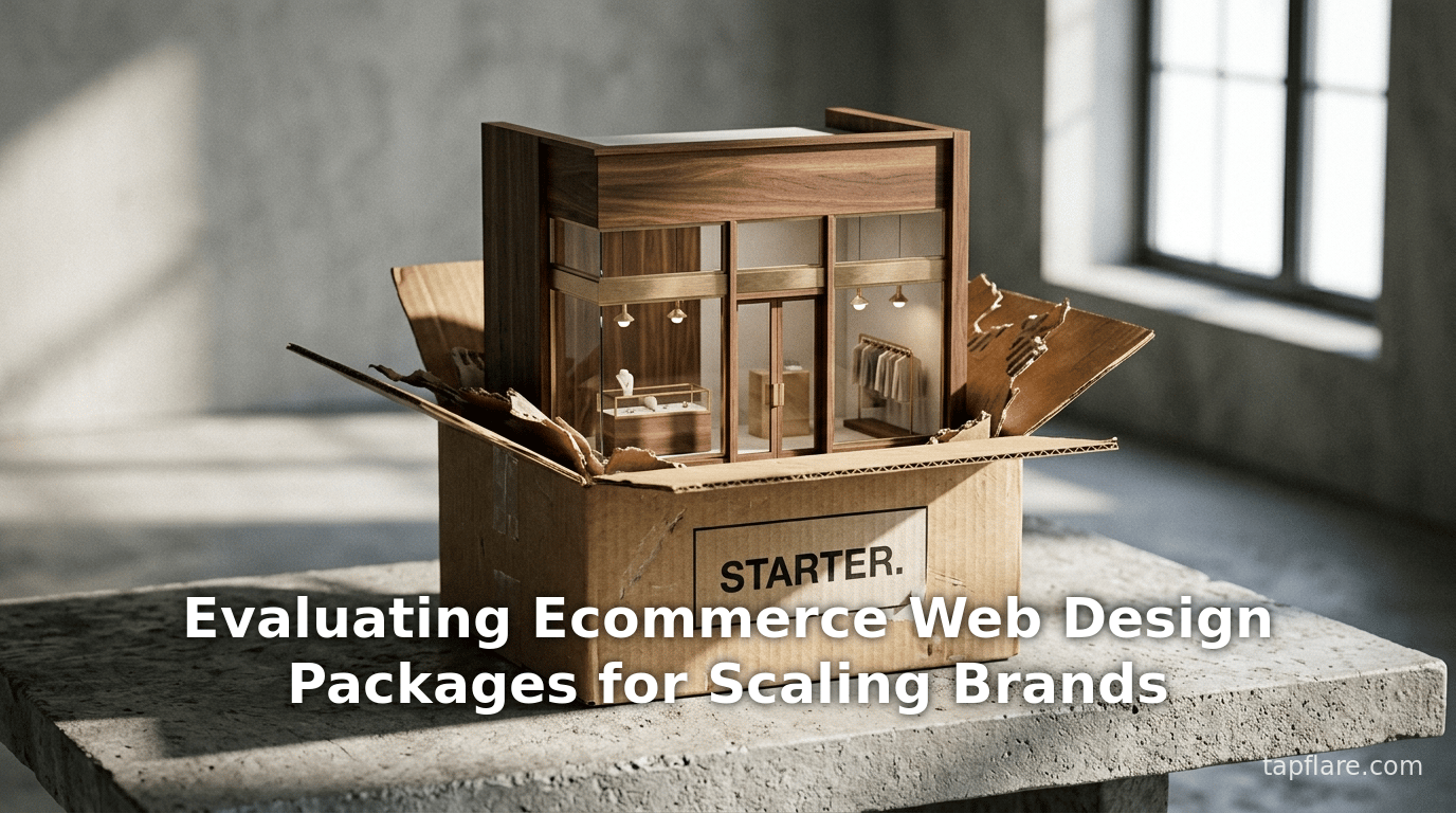 Evaluating Ecommerce Web Design Packages for Scaling Brands