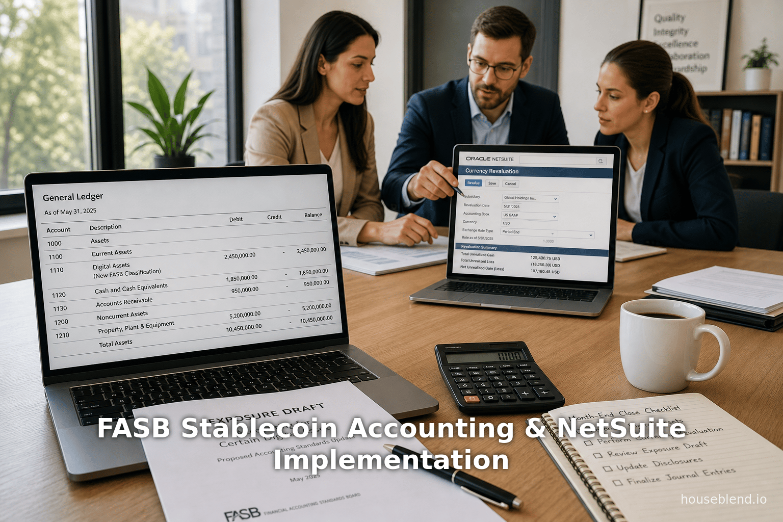 FASB Stablecoin Accounting & NetSuite Implementation