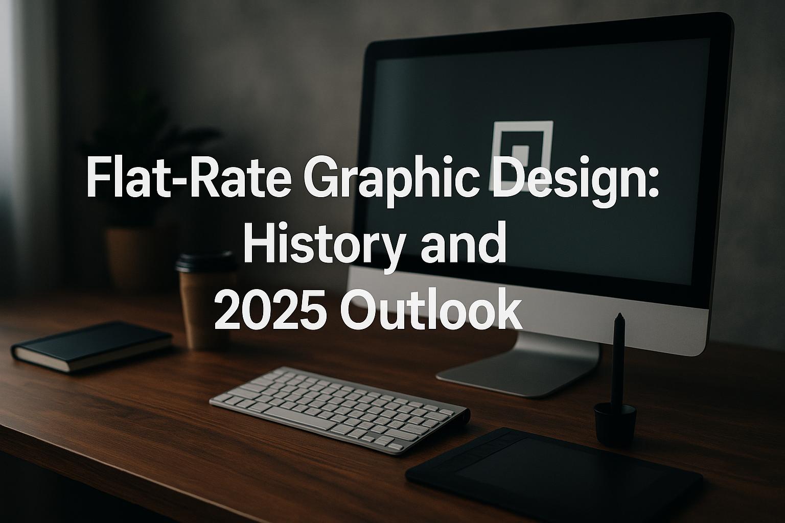 Flat-Rate Graphic Design: History and 2025 Outlook