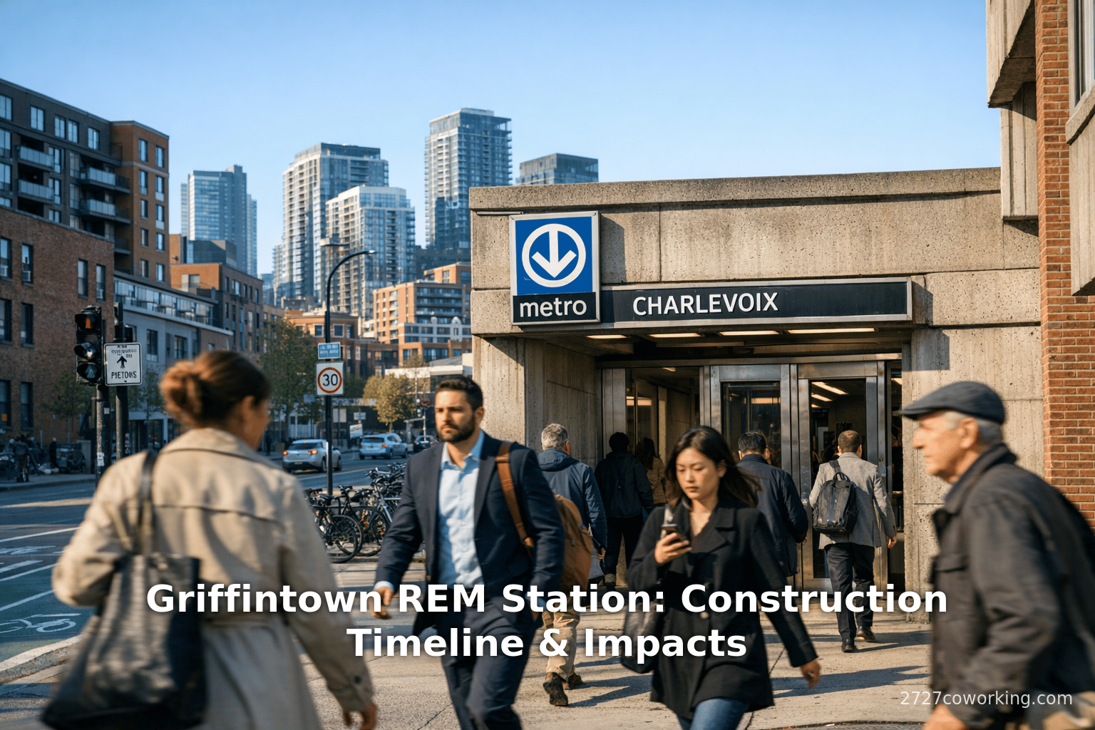 Griffintown REM Station: Construction Timeline & Impacts
