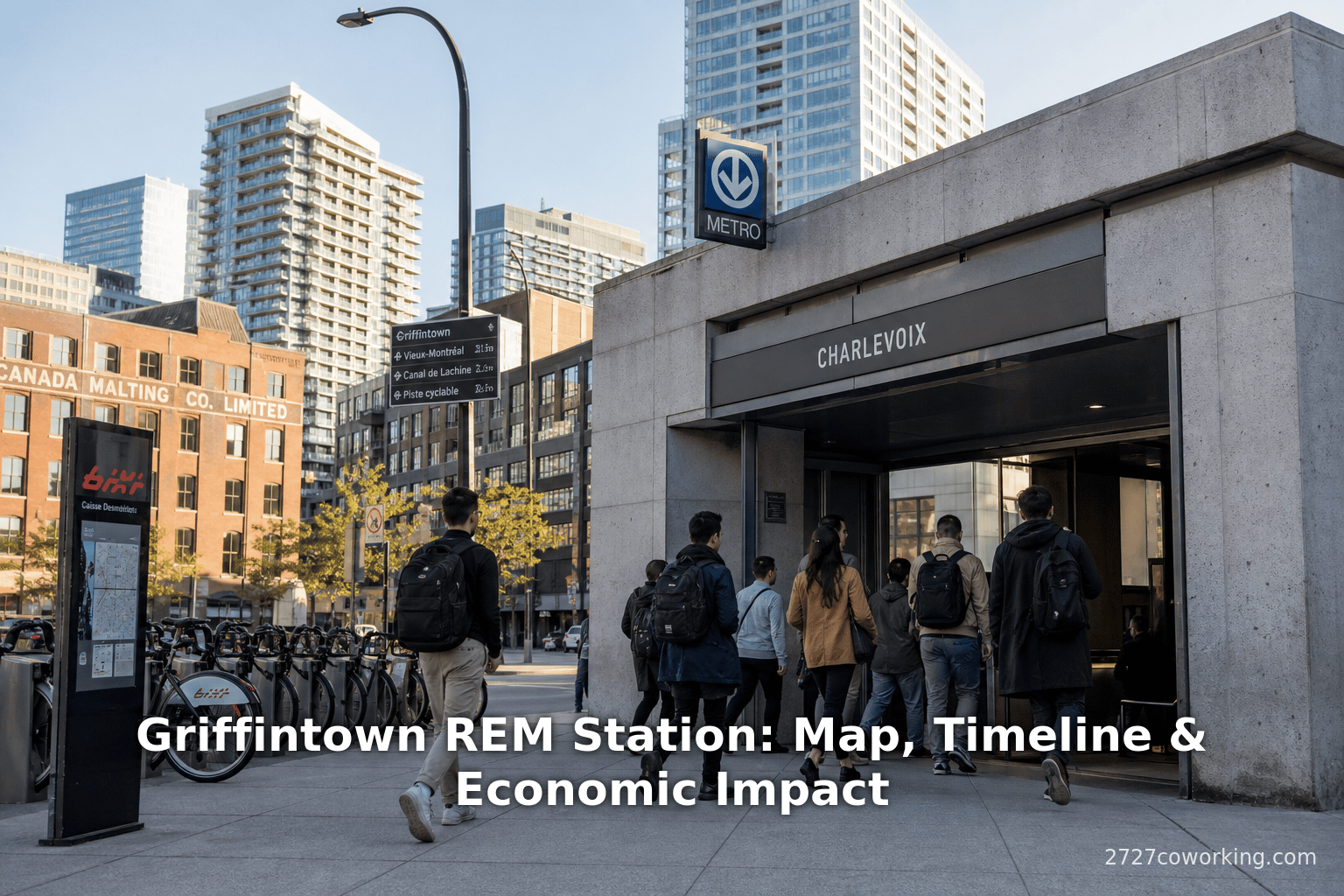 Griffintown REM Station: Map, Timeline & Economic Impact