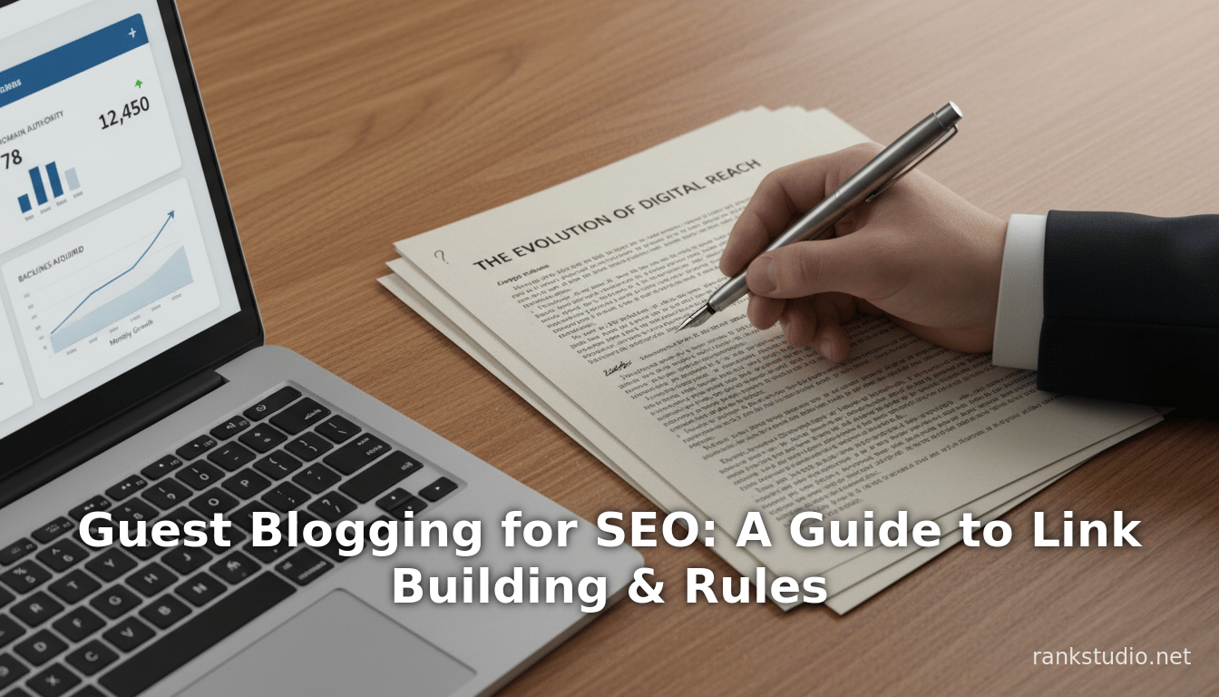 Guest Blogging for SEO: A Guide to Link Building & Rules