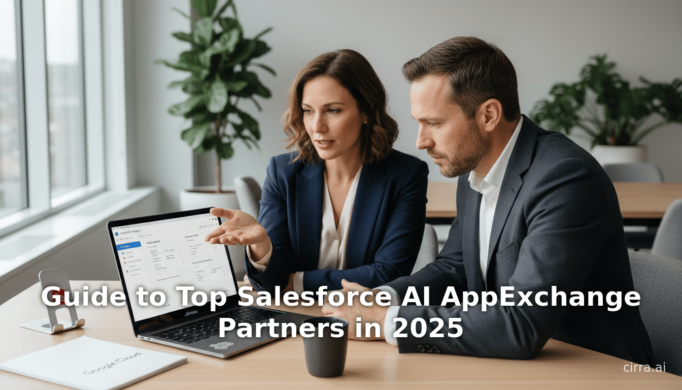 Guide to Top Salesforce AI AppExchange Partners in 2025