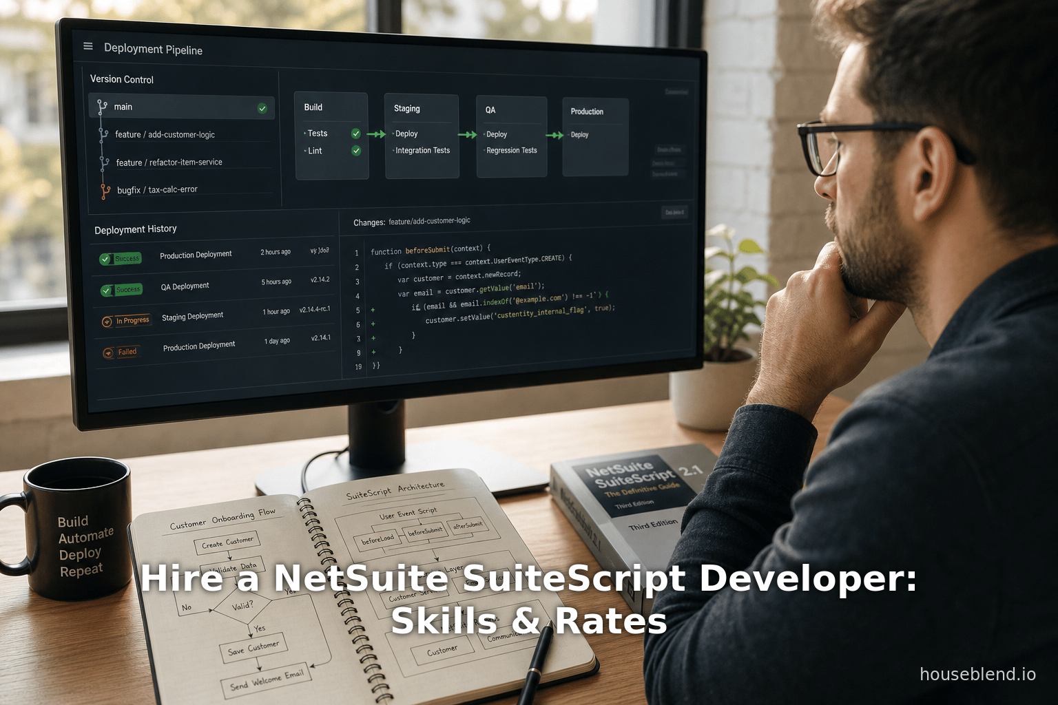 Hire a NetSuite SuiteScript Developer: Skills & Rates