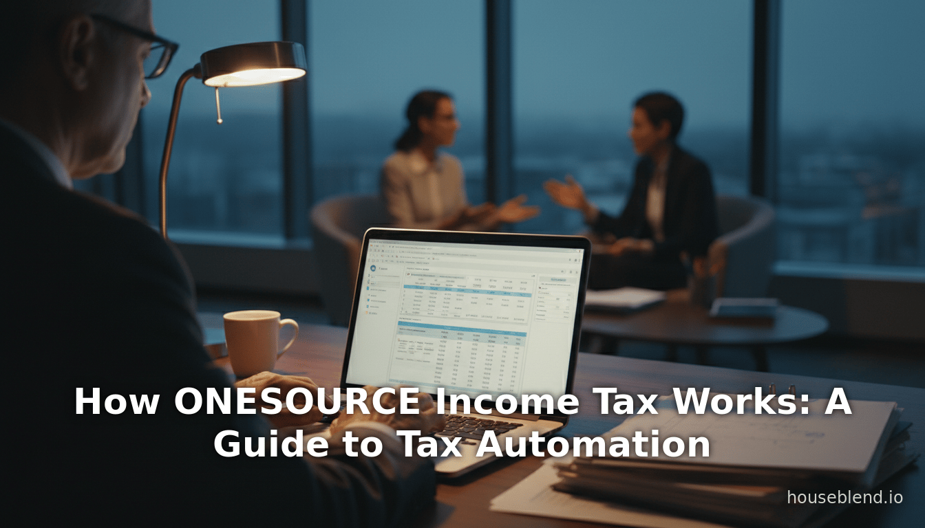 How ONESOURCE Income Tax Works: A Guide to Tax Automation