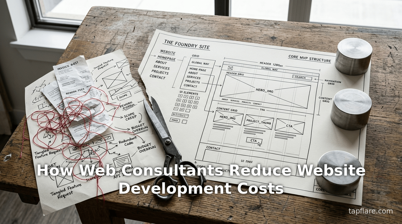How Web Consultants Reduce Website Development Costs