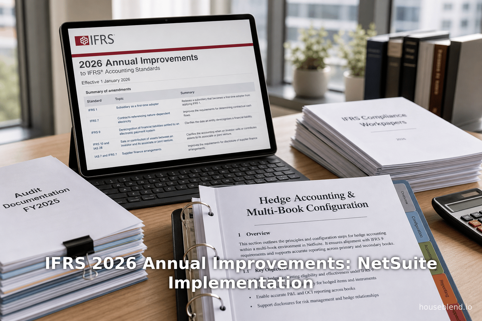 Améliorations annuelles 2026 des normes IFRS : mise en œuvre dans NetSuite