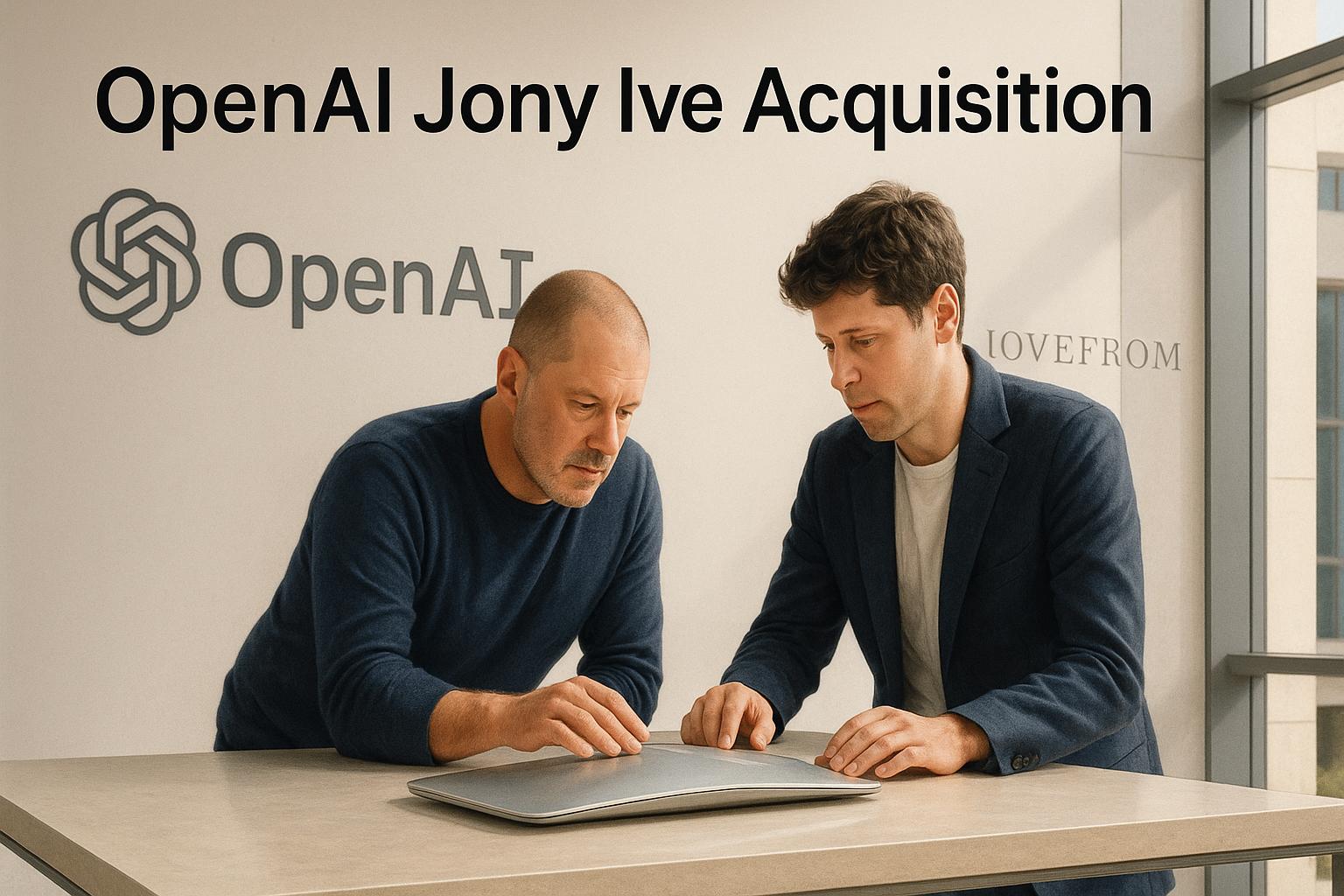 Jony Ive's Industrial Design Legacy & LoveFrom Philosophy