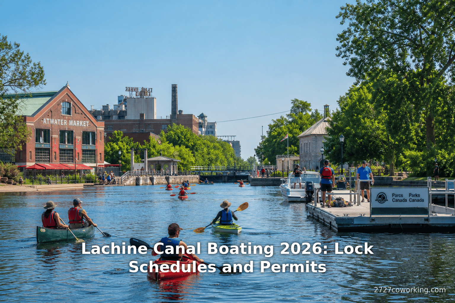 Lachine Canal Boating 2026: Lock Schedules and Permits