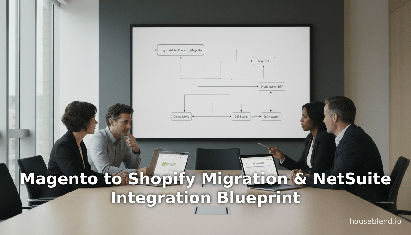 Magento to Shopify Migration & NetSuite Integration Blueprint
