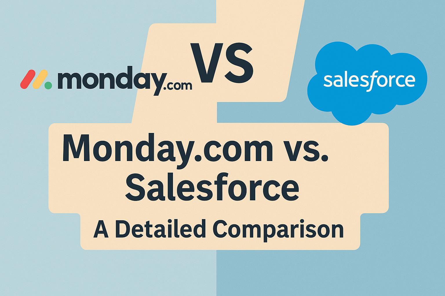 Monday.com vs Salesforce: A Technical Platform Comparison