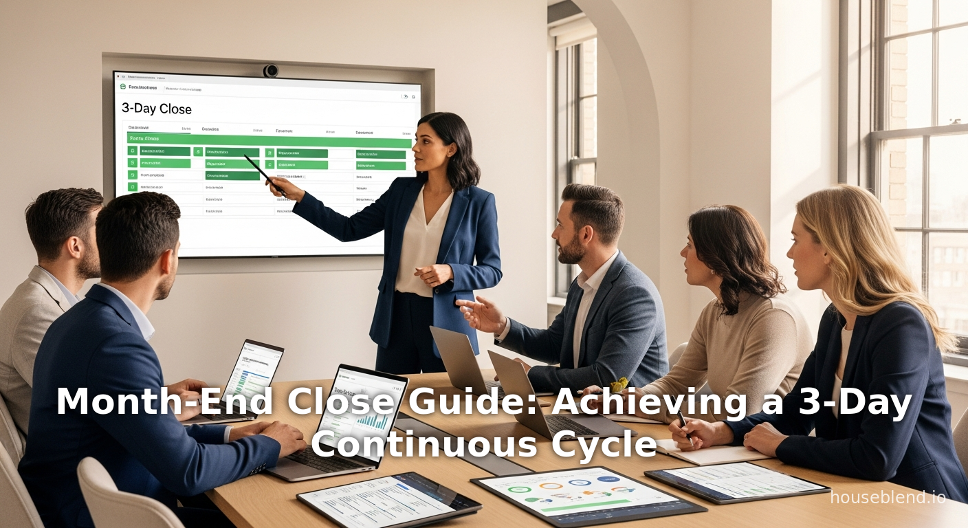 Month-End Close Guide: Achieving a 3-Day Continuous Cycle