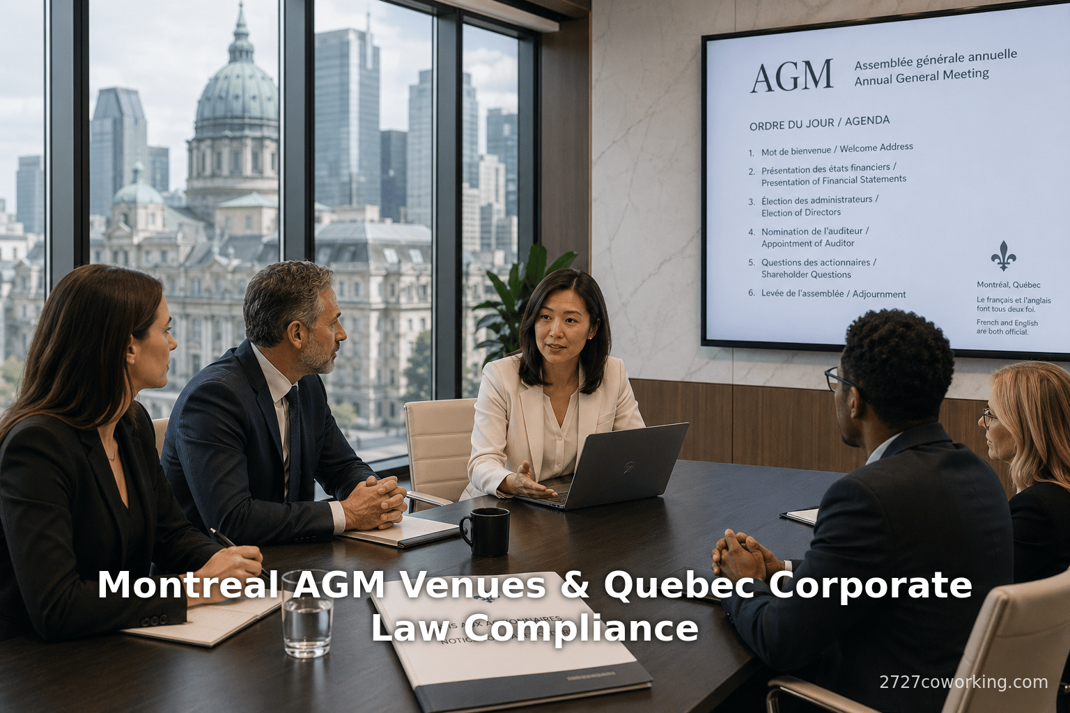 Montreal AGM Venues & Quebec Corporate Law Compliance