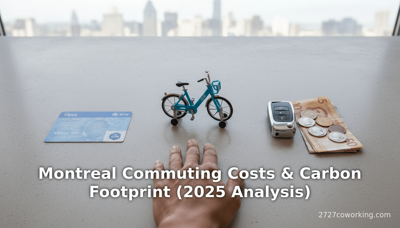 Montreal Commuting Costs & Carbon Footprint (2025 Analysis)
