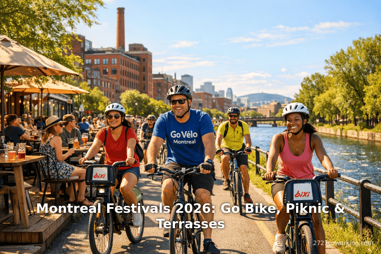 Montreal Festivals 2026: Go Bike, Piknic & Terrasses