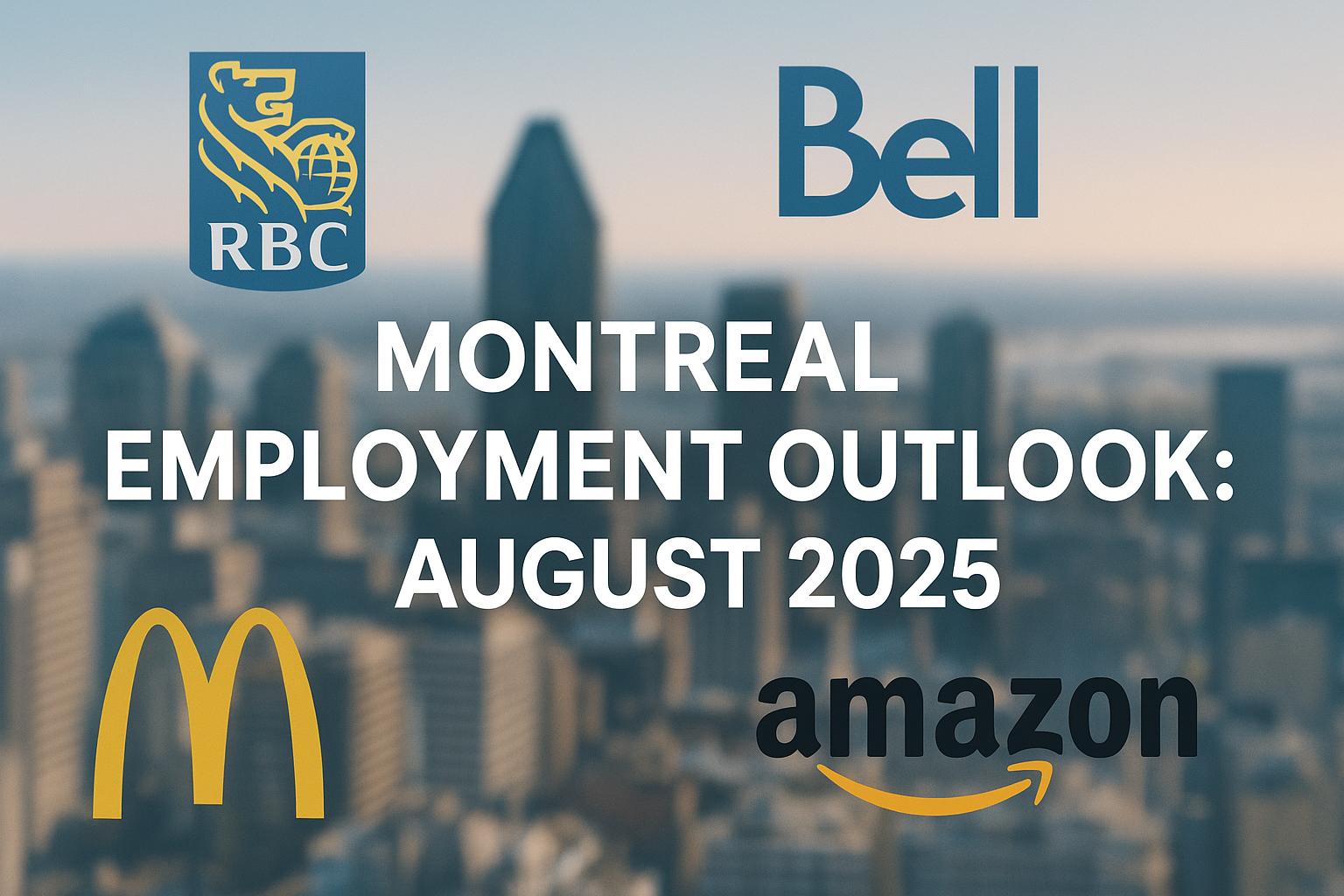 Analyse du marché du travail de Montréal : Août 2025