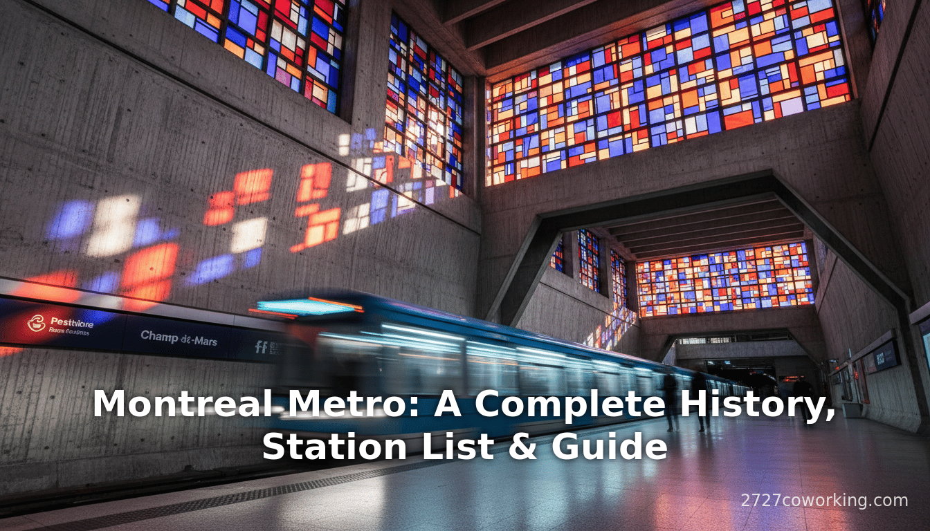 Métro de Montréal : Histoire complète, liste des stations et guide