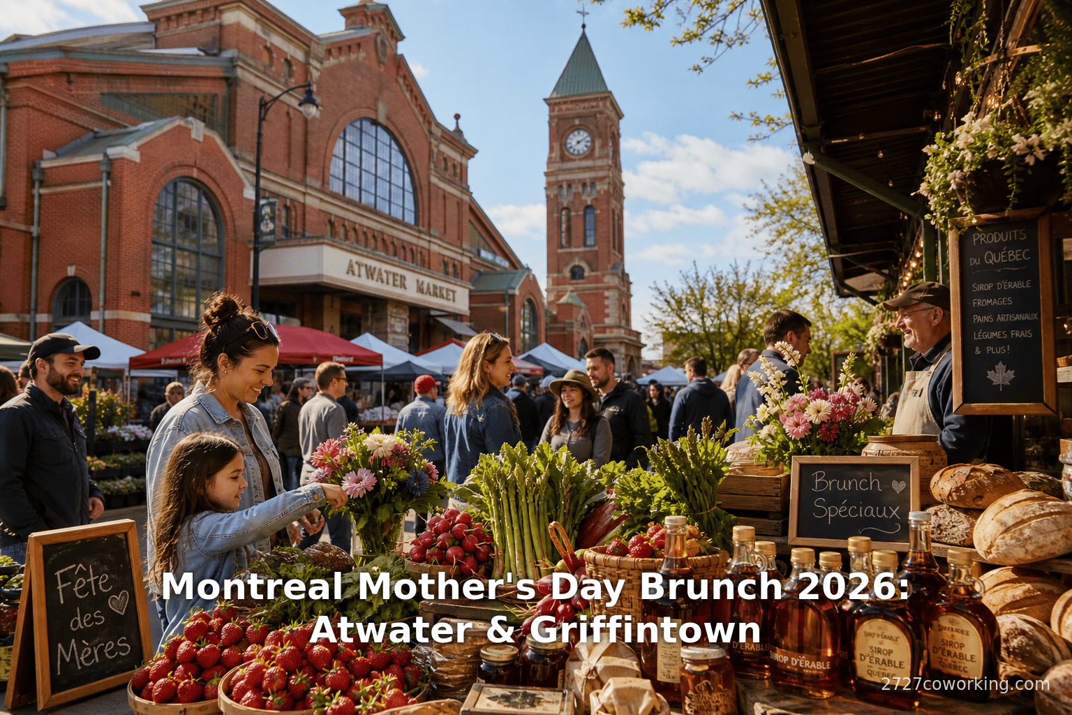 Montreal Mother's Day Brunch 2026: Atwater & Griffintown