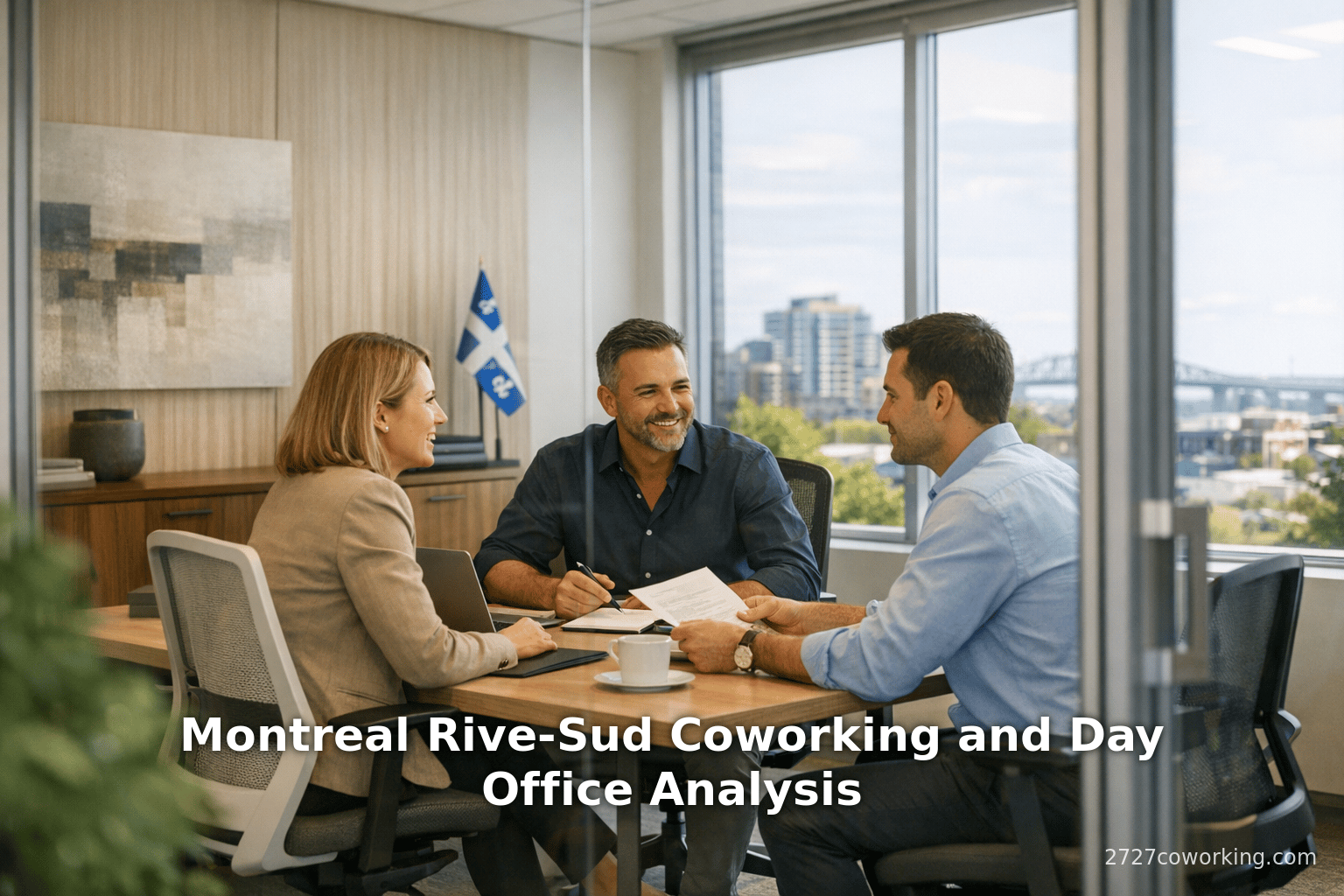 Montreal Rive-Sud Coworking and Day Office Analysis