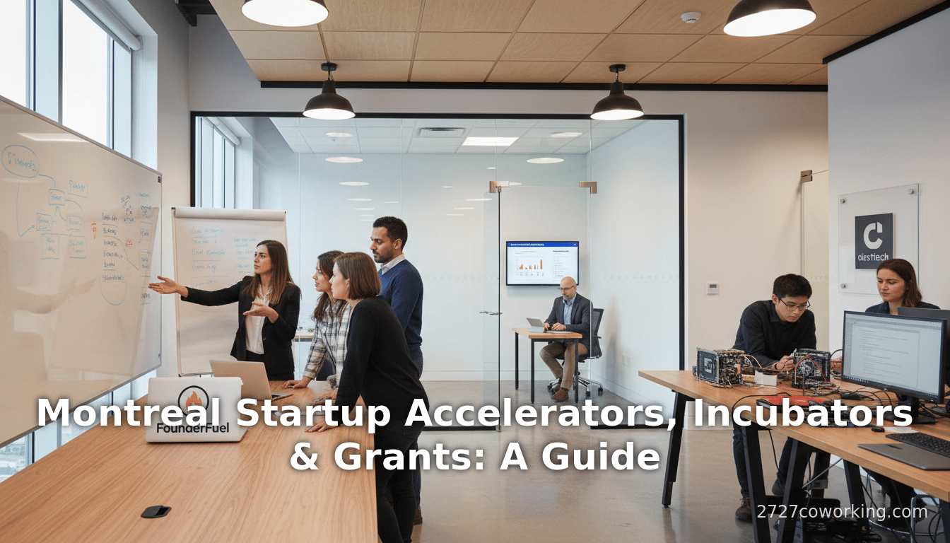 Montreal Startup Accelerators, Incubators & Grants: A Guide