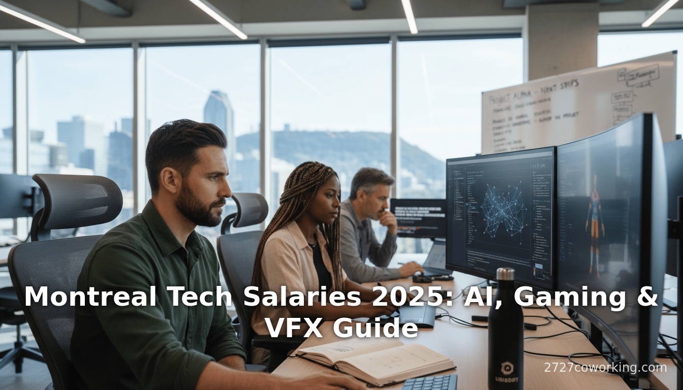 Montreal Tech Salaries 2025: AI, Gaming & VFX Guide