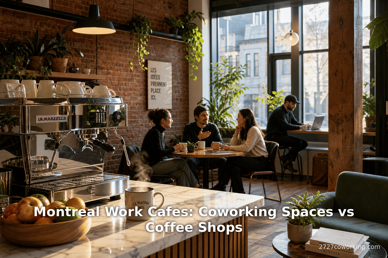 Montreal Work Cafes: Coworking Spaces vs Coffee Shops
