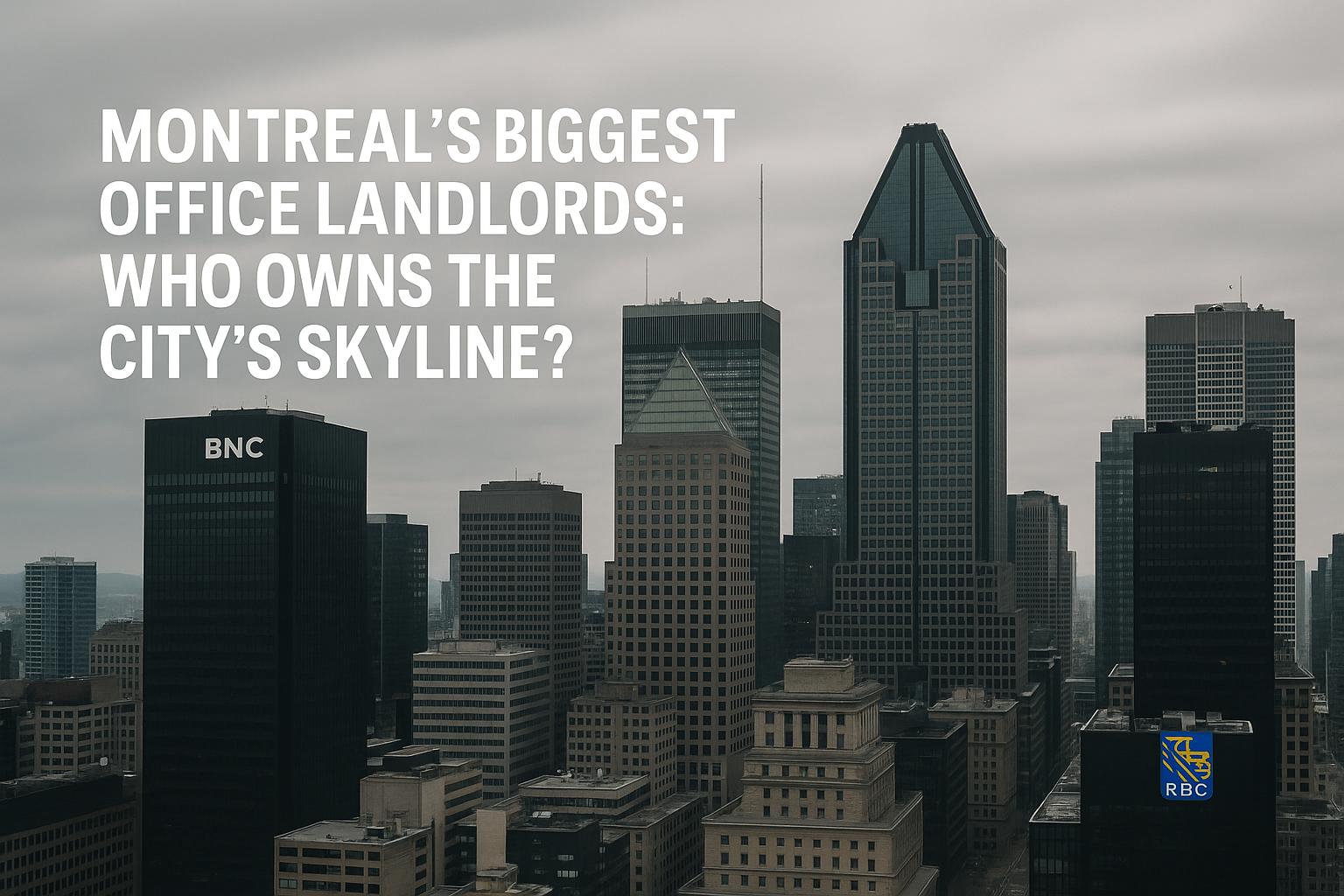 Montreal’s Biggest Office Landlords: Who Owns the City’s Skyline?