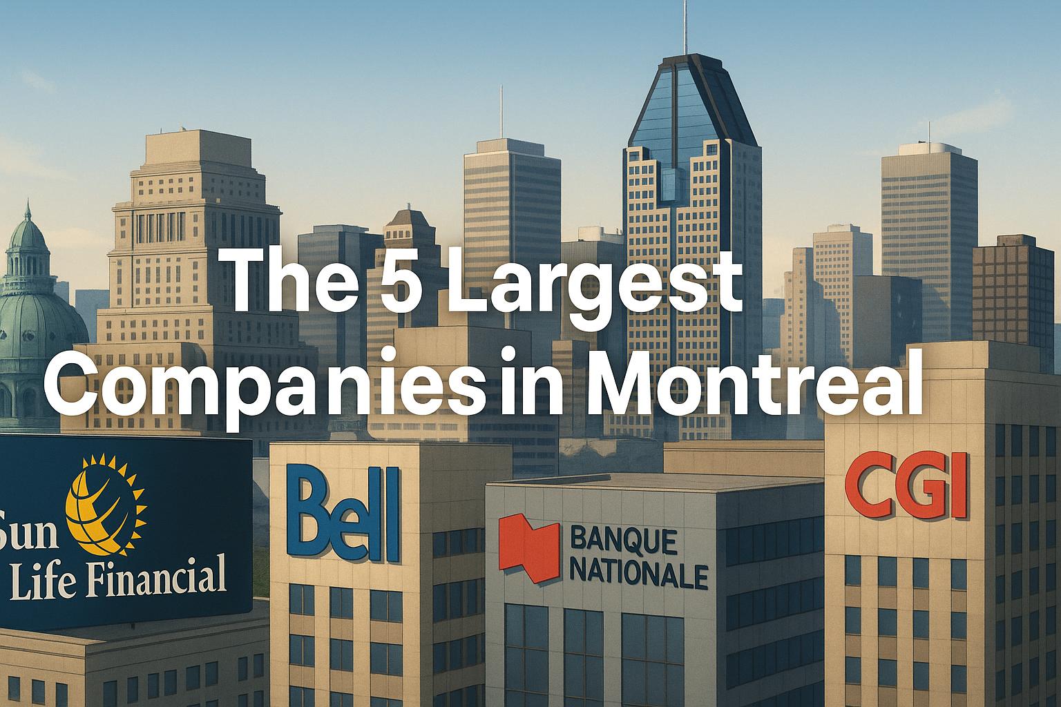 Profil économique des plus grandes entreprises de Montréal