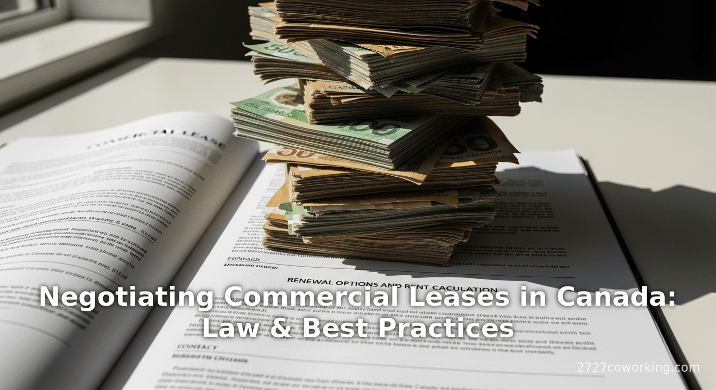 Négocier les baux commerciaux au Canada : Droit et meilleures pratiques