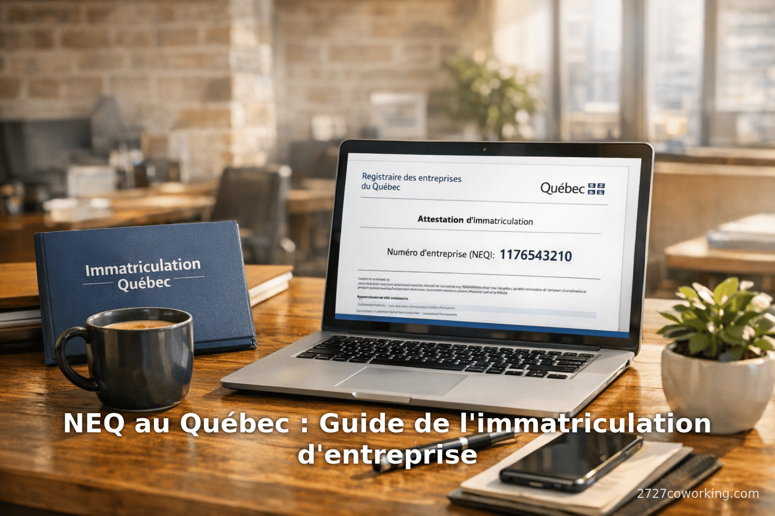 NEQ au Québec : Guide de l'immatriculation d'entreprise