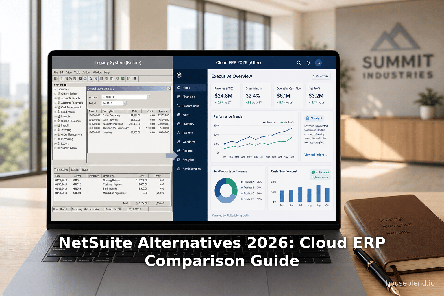 NetSuite Alternatives 2026: Cloud ERP Comparison Guide