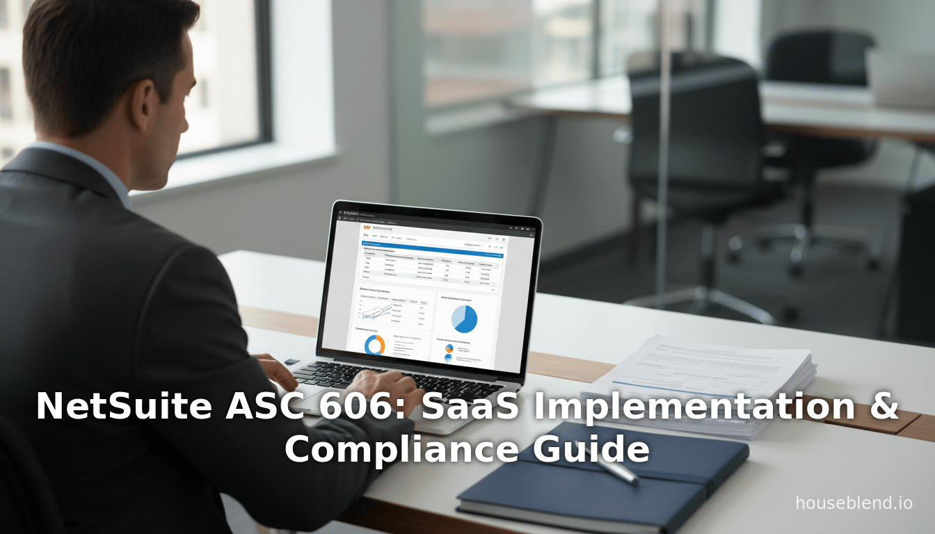NetSuite ASC 606: SaaS Implementation & Compliance Guide