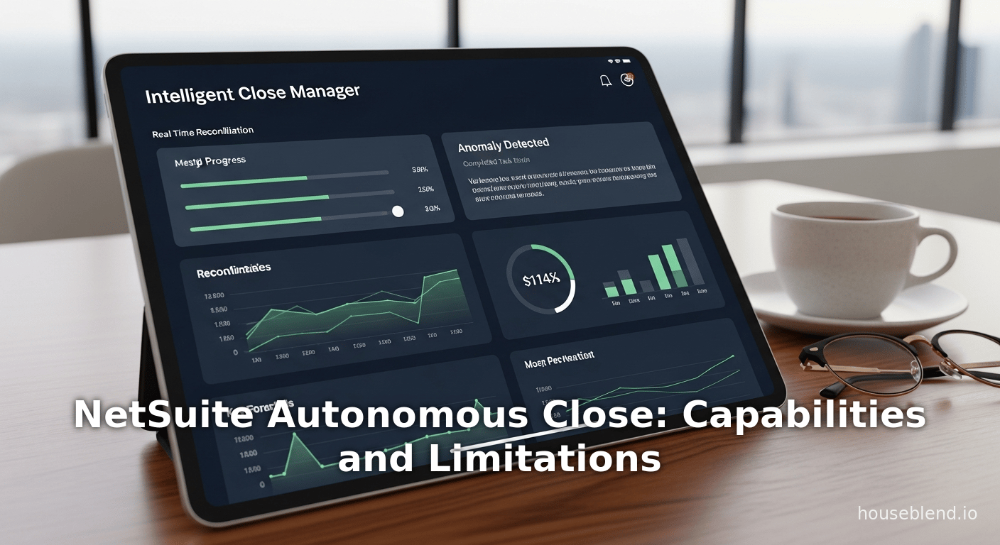 NetSuite Autonomous Close: Capabilities and Limitations