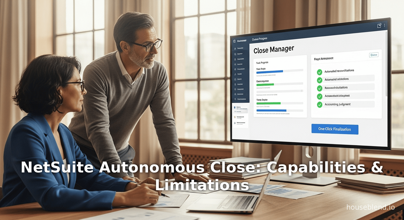 NetSuite Autonomous Close: Capabilities & Limitations