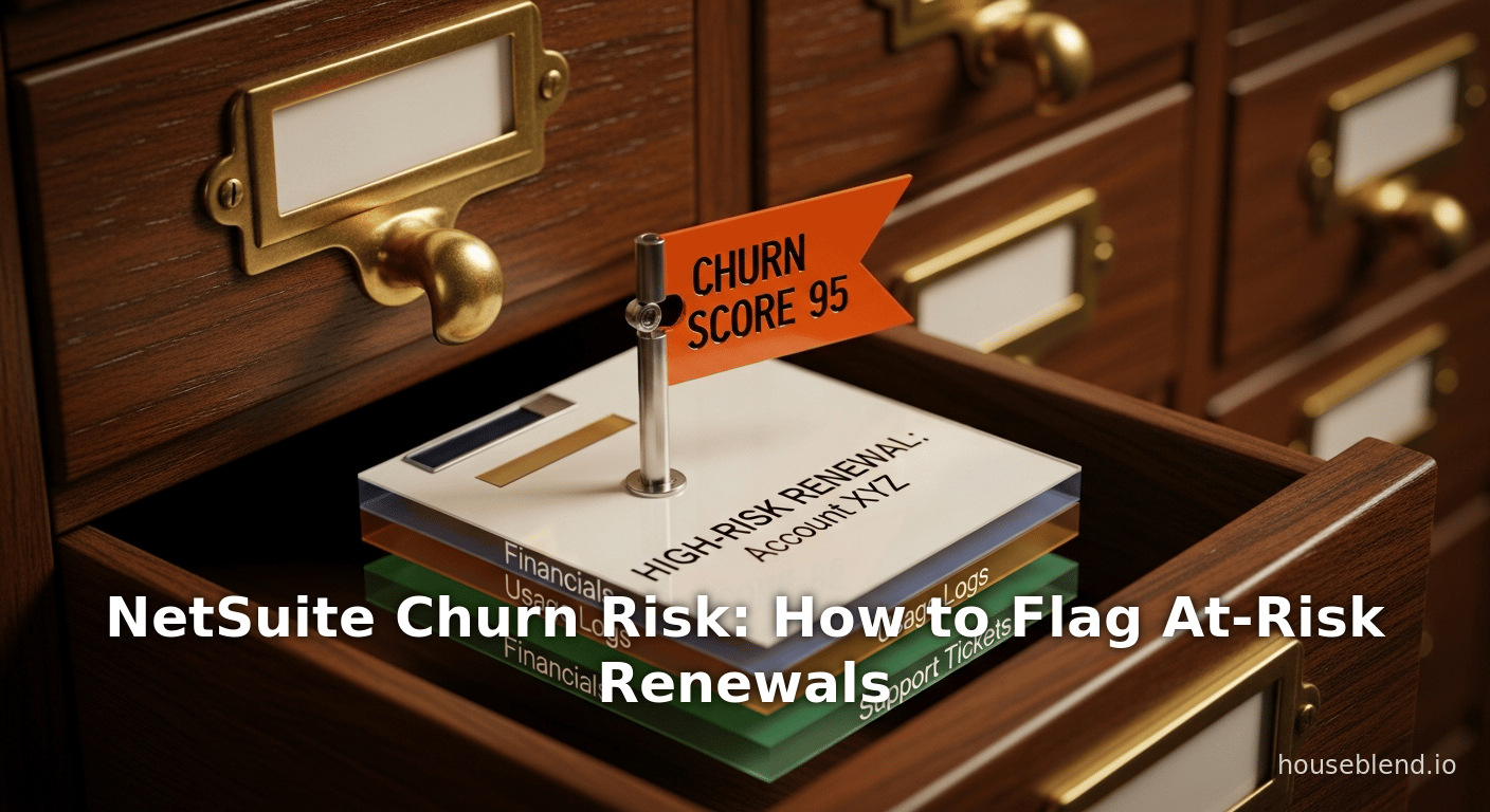 NetSuite Churn Risk: How to Flag At-Risk Renewals