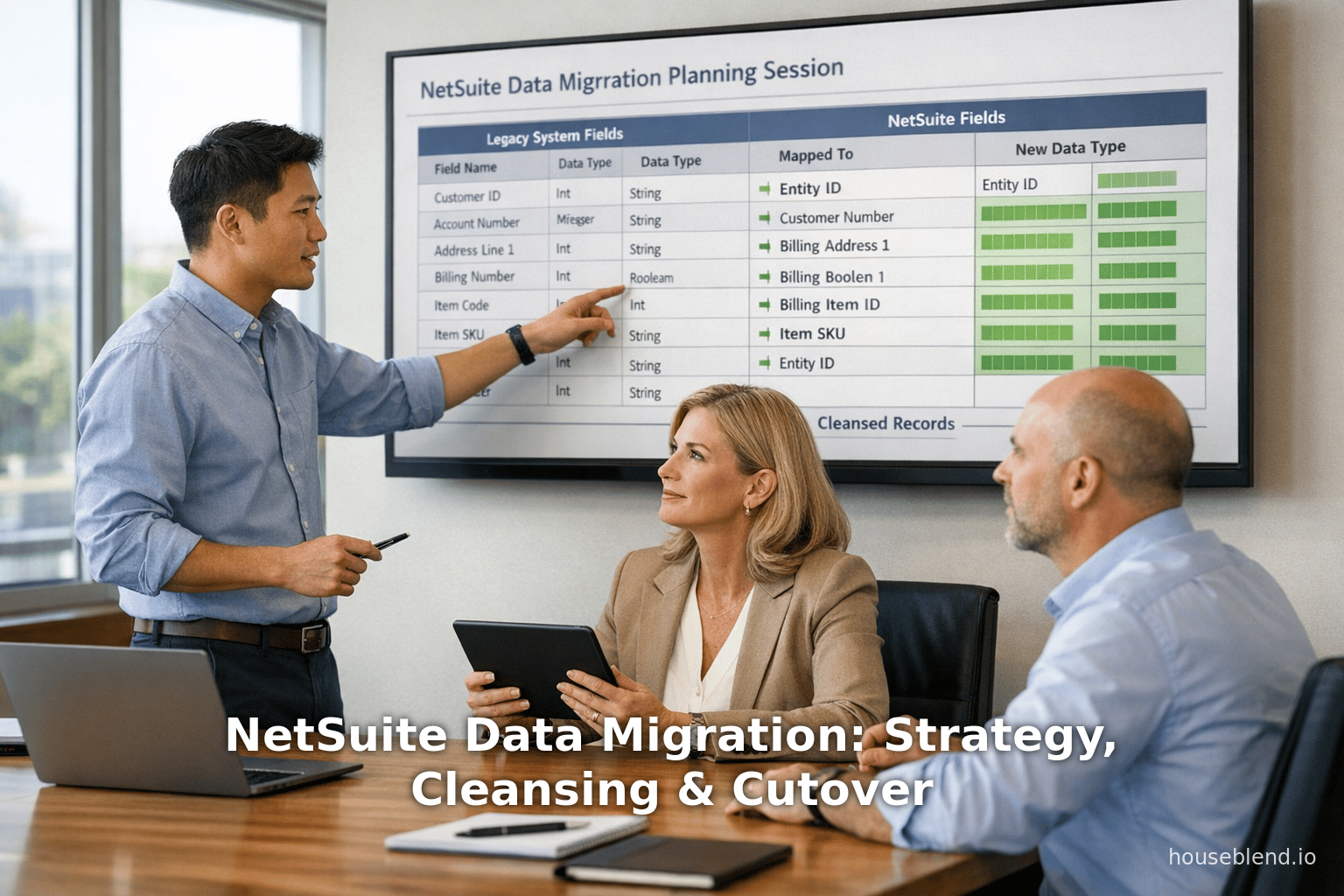 NetSuite Data Migration: Strategy, Cleansing & Cutover