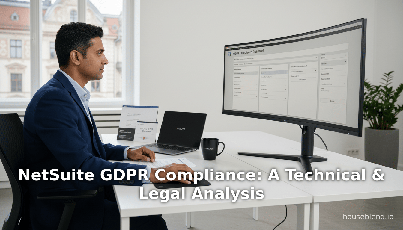 NetSuite GDPR Compliance: A Technical & Legal Analysis