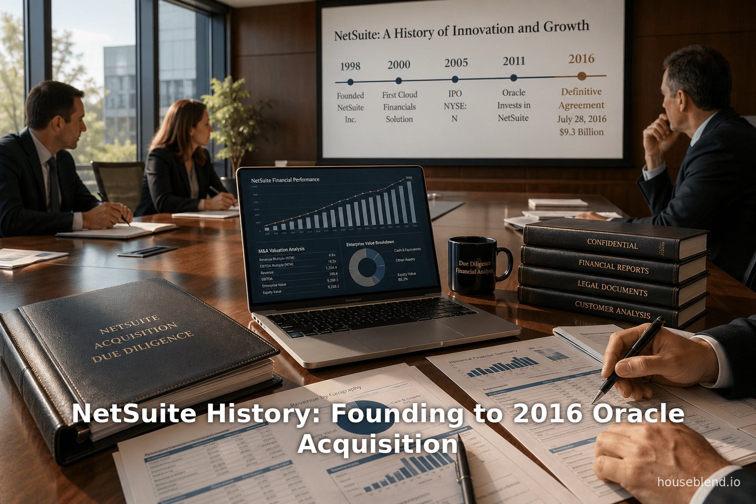 Histoire de NetSuite : De sa création à son acquisition par Oracle en 2016