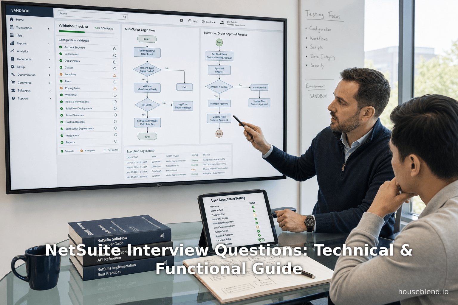 NetSuite Interview Questions: Technical & Functional Guide