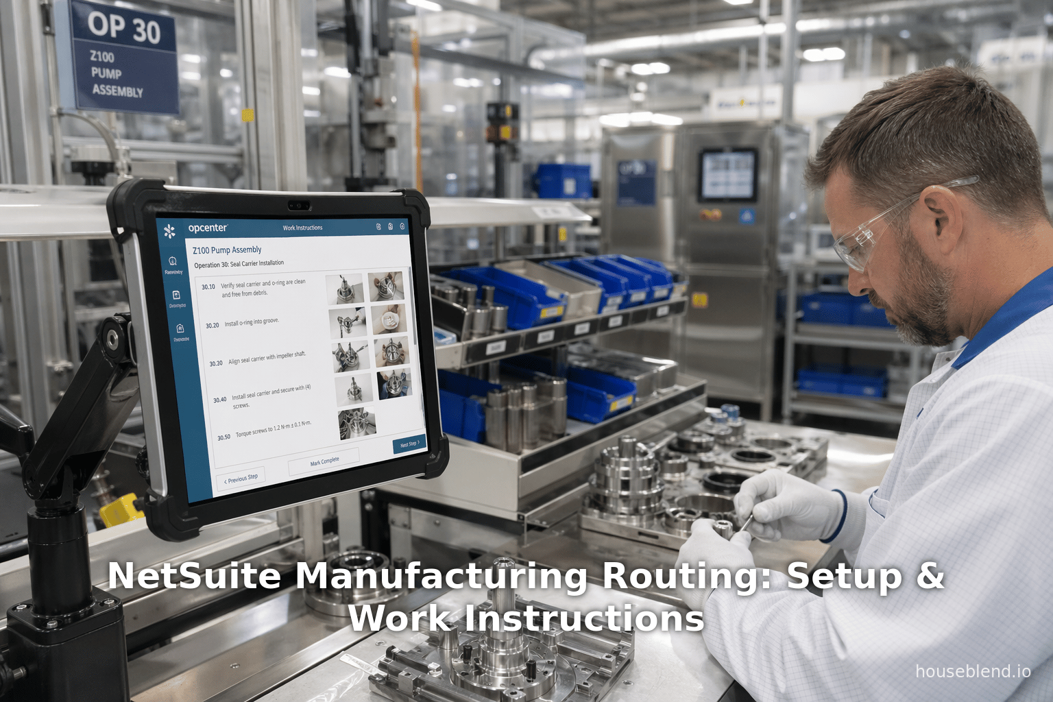 NetSuite Manufacturing Routing: Setup & Work Instructions
