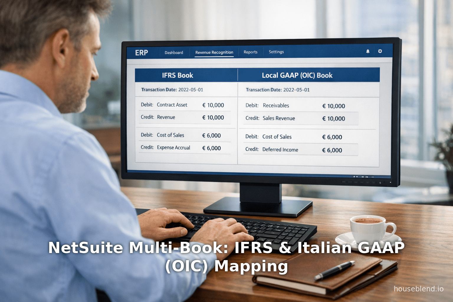 NetSuite Multi-Book: IFRS & Italian GAAP (OIC) Mapping