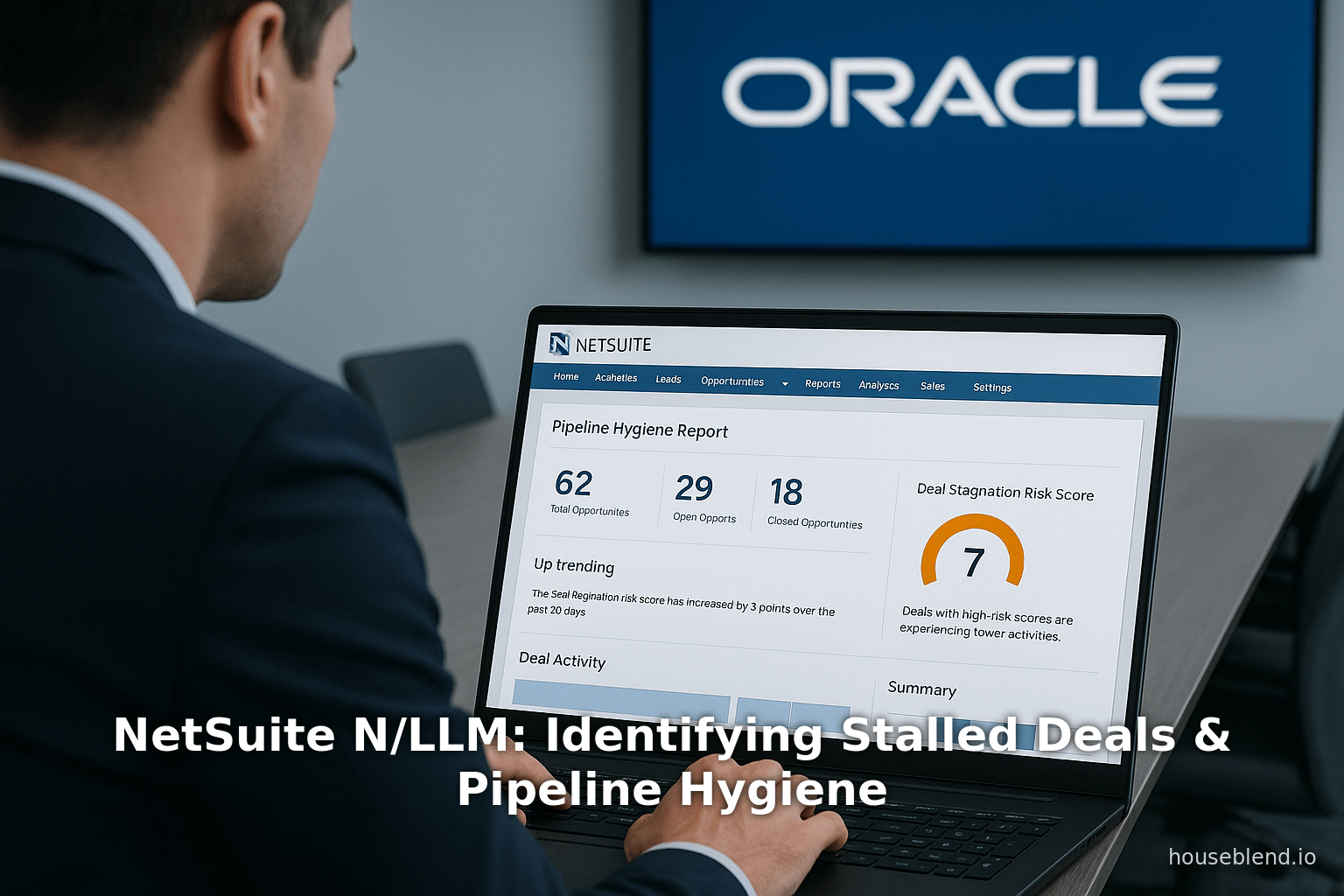 NetSuite N/LLM: Identifying Stalled Deals & Pipeline Hygiene