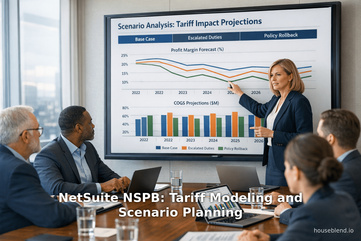NetSuite NSPB: Tariff Modeling and Scenario Planning