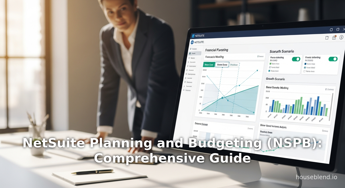 NetSuite Planning and Budgeting (NSPB) : Guide complet
